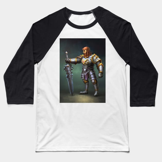 Bojar Human Warrior Baseball T-Shirt by Digitalhadz